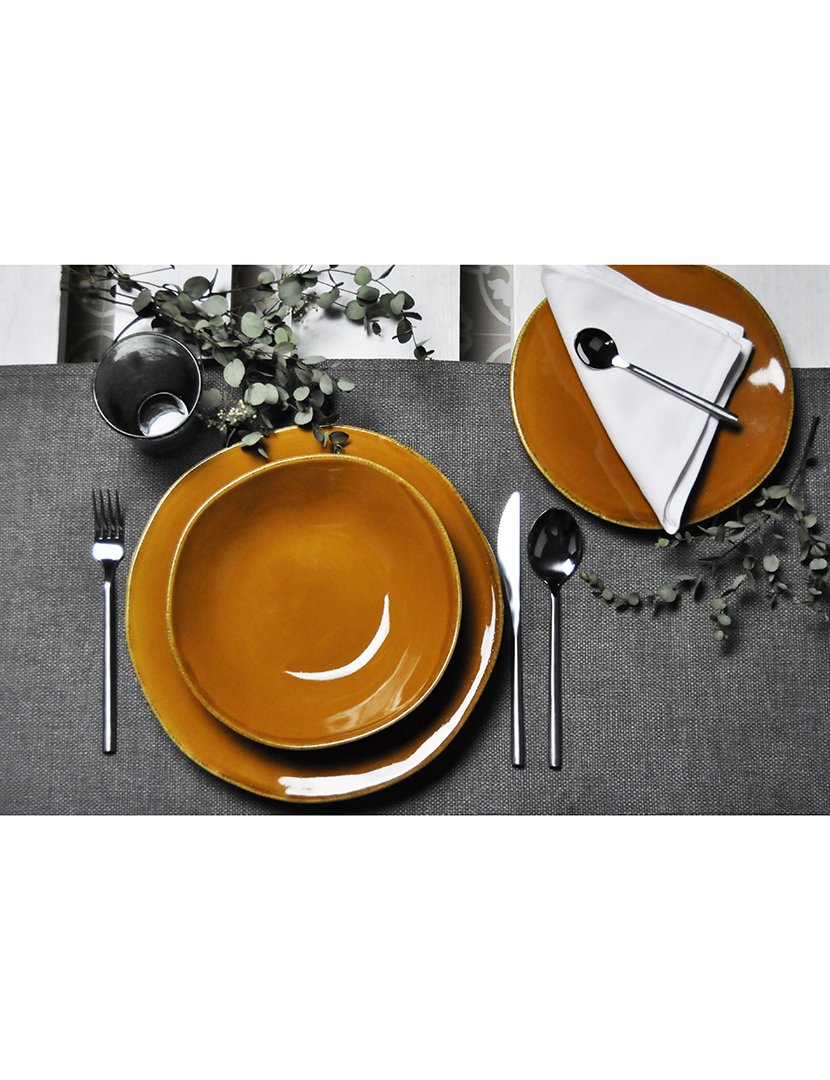 Serviço Loiça 18 Peças Materia Multicor