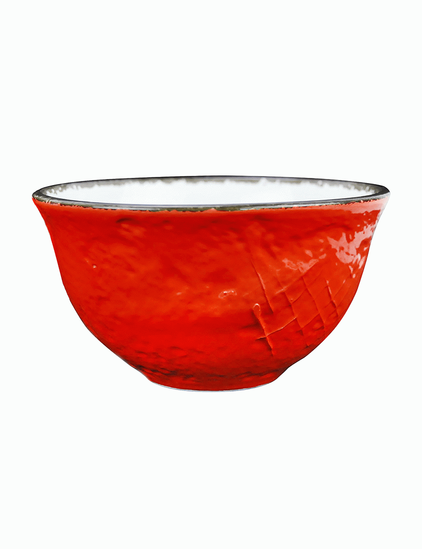 Conjunto 6 Tijelas Preta Vermelho