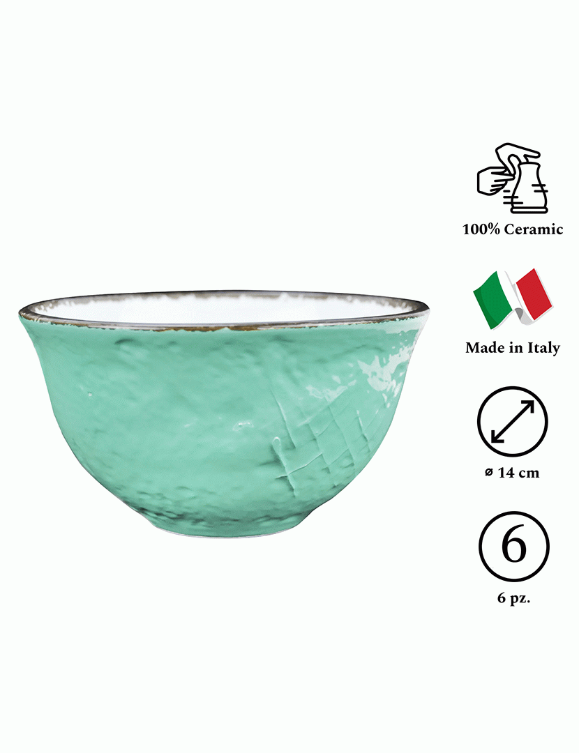 Conjunto 6 Tijelas Preta Azul