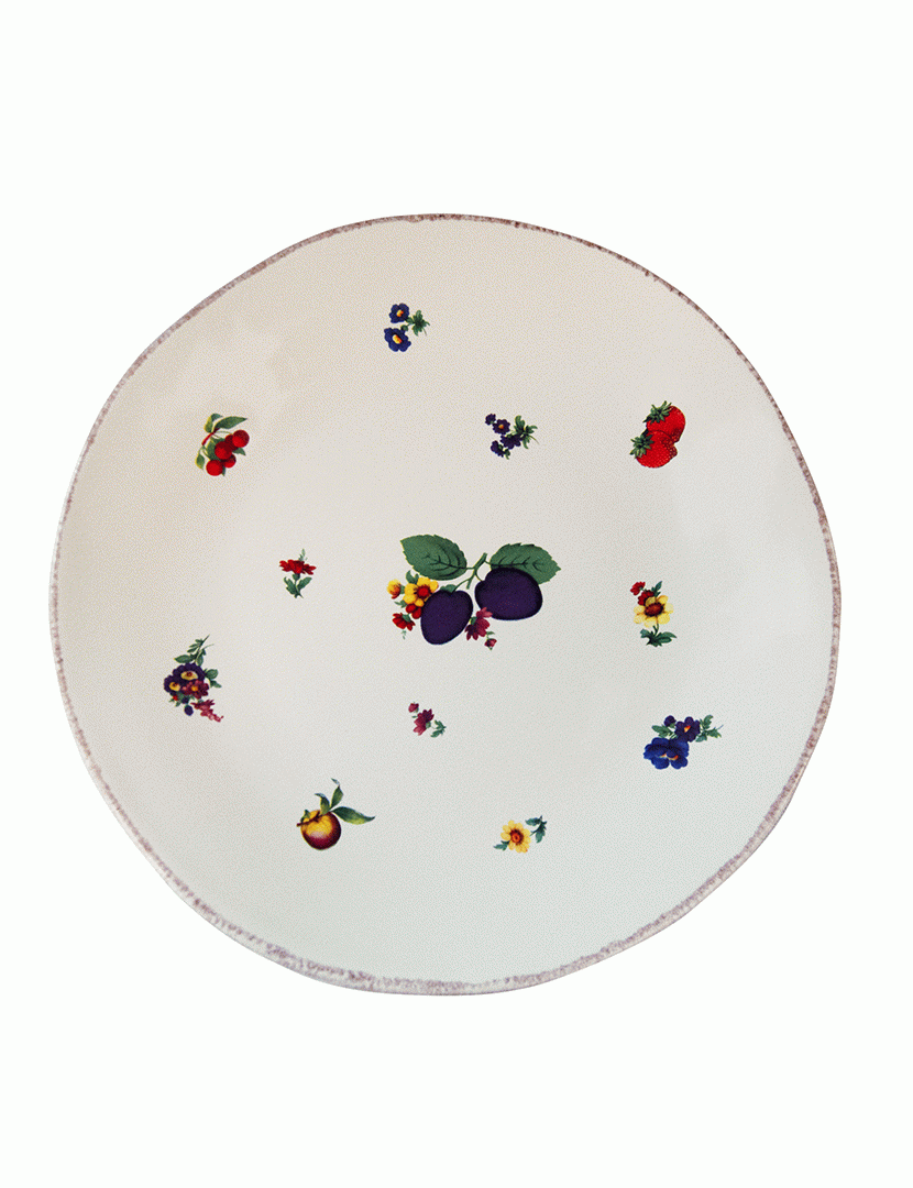 Conjunto 6 Pratos Sobremesa Fruttini