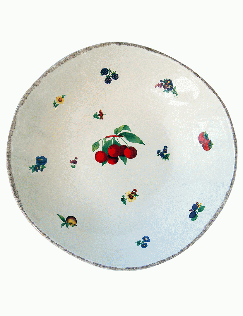 Conjunto 6 Pratos Fundos Fruttini