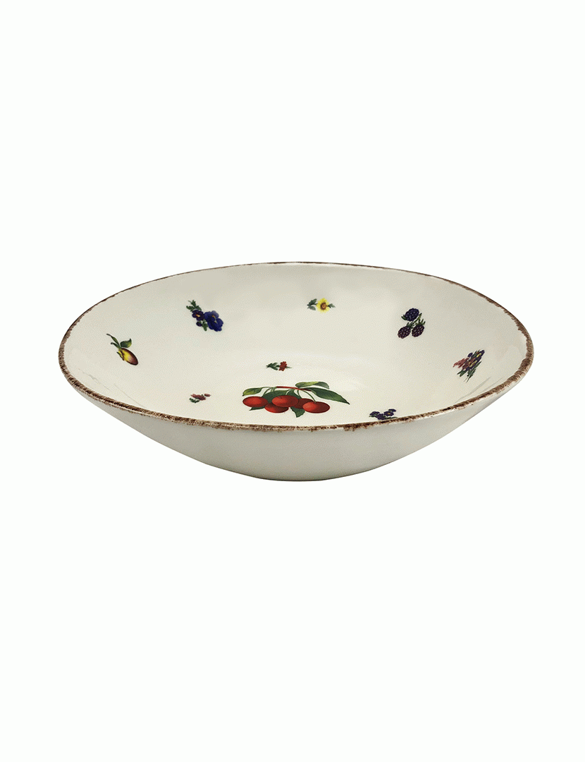 Conjunto 6 Pratos Fundos Fruttini