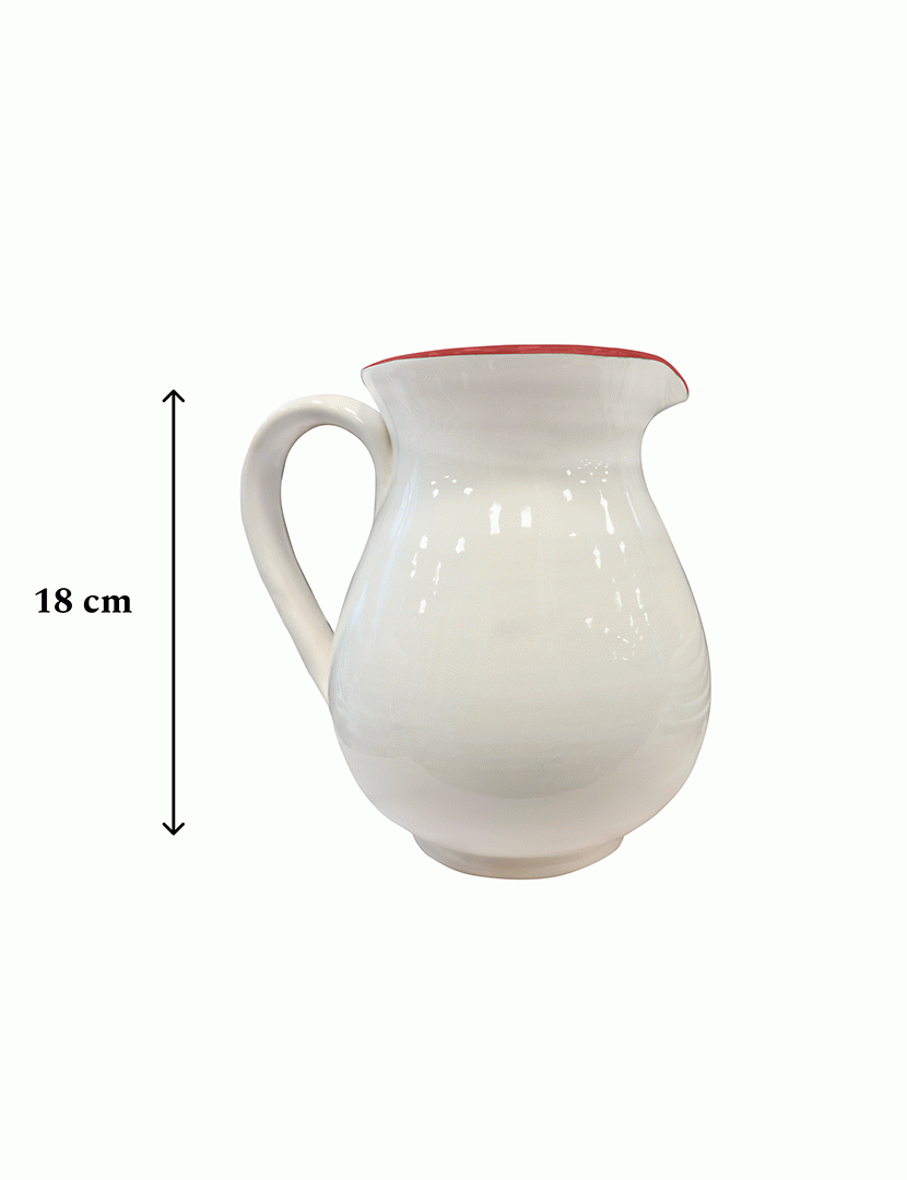 Jarro Dolcevita Filo Vermelho