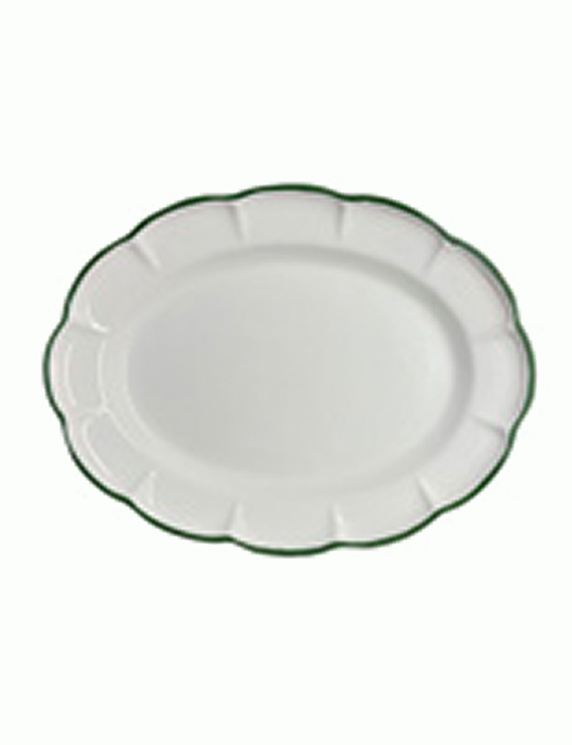 Travessa Oval 39 cm Dolcevita Filo Verde