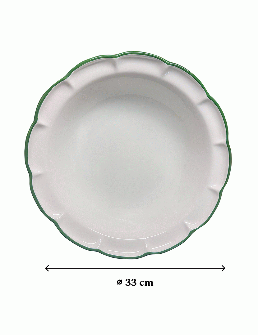 Saladeira Dolcevita Filo Verde