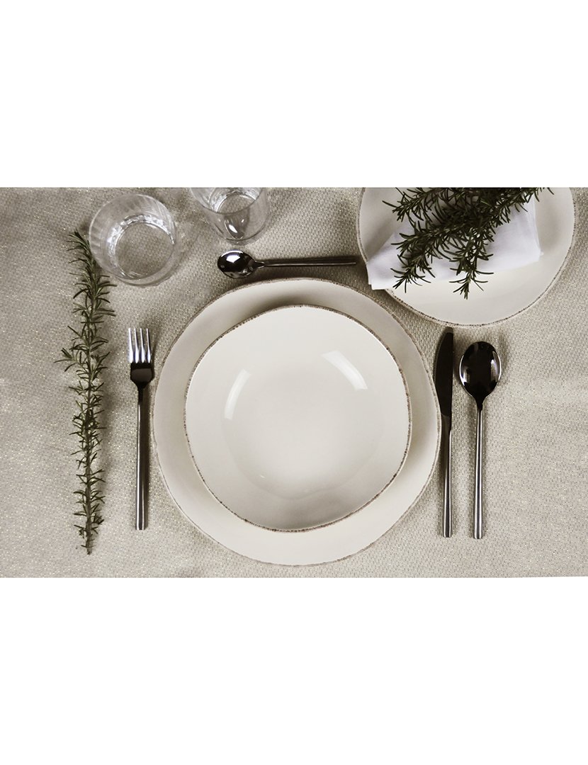 Serviço Loiça 12 Peças Materia Branco