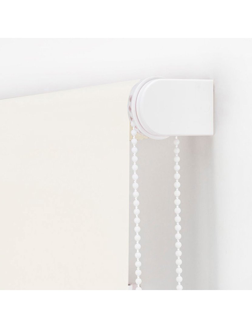 Estore de enrolar Translúcido Branco-sujo