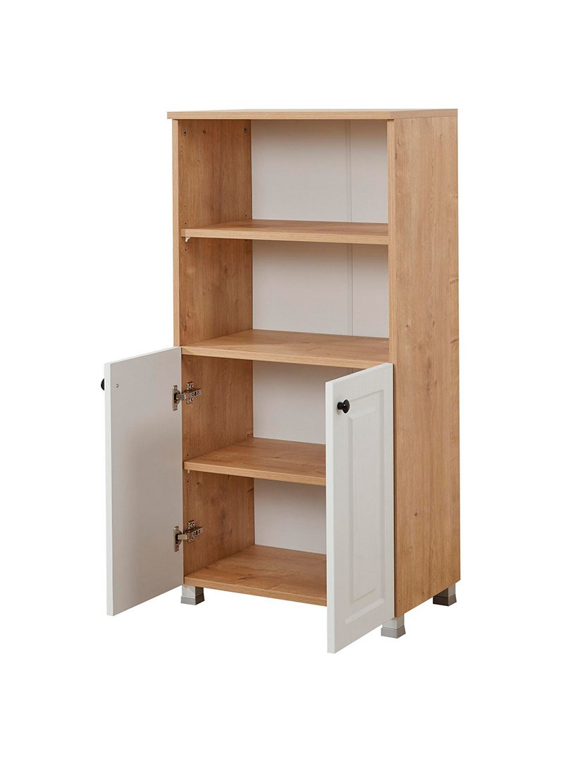 Móvel revestido com melamina cor Carvalho Safira Nogueira