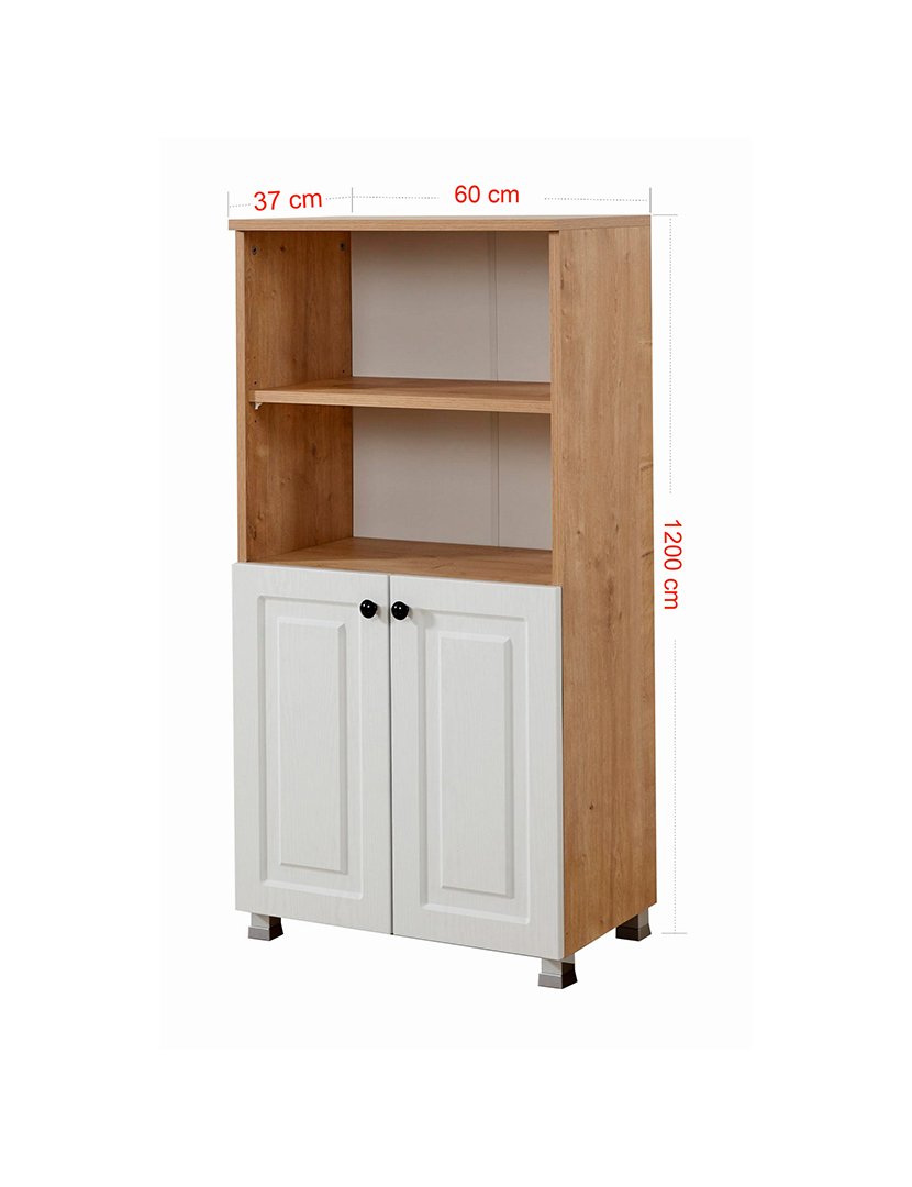 Móvel revestido com melamina cor Carvalho Safira Nogueira