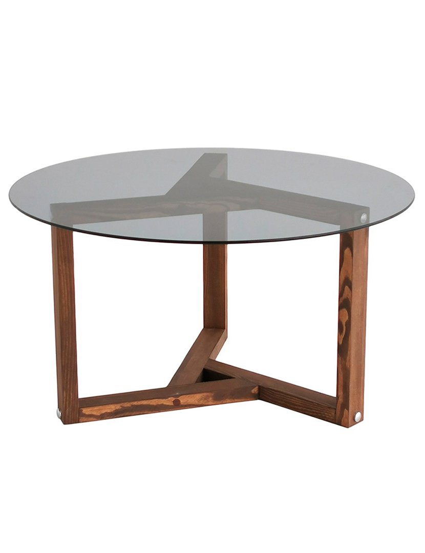 Mesa de centro em vidro Smoke
