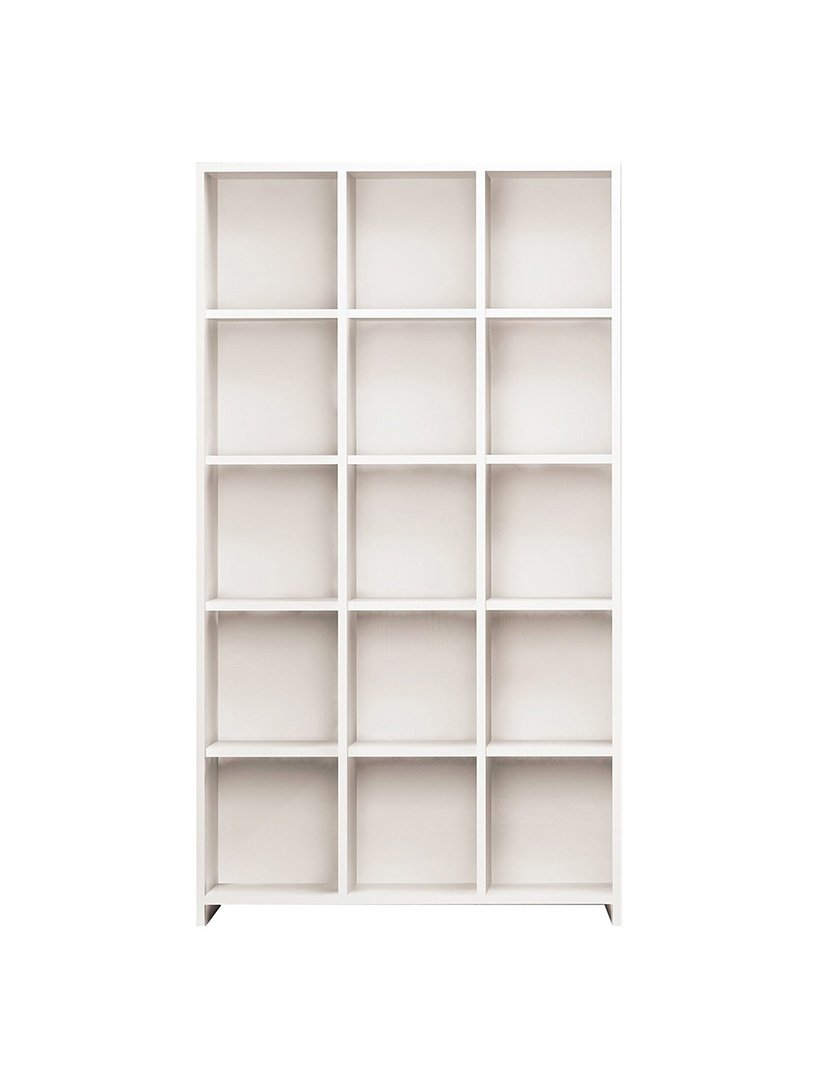 Estante de livros em melamina Branca