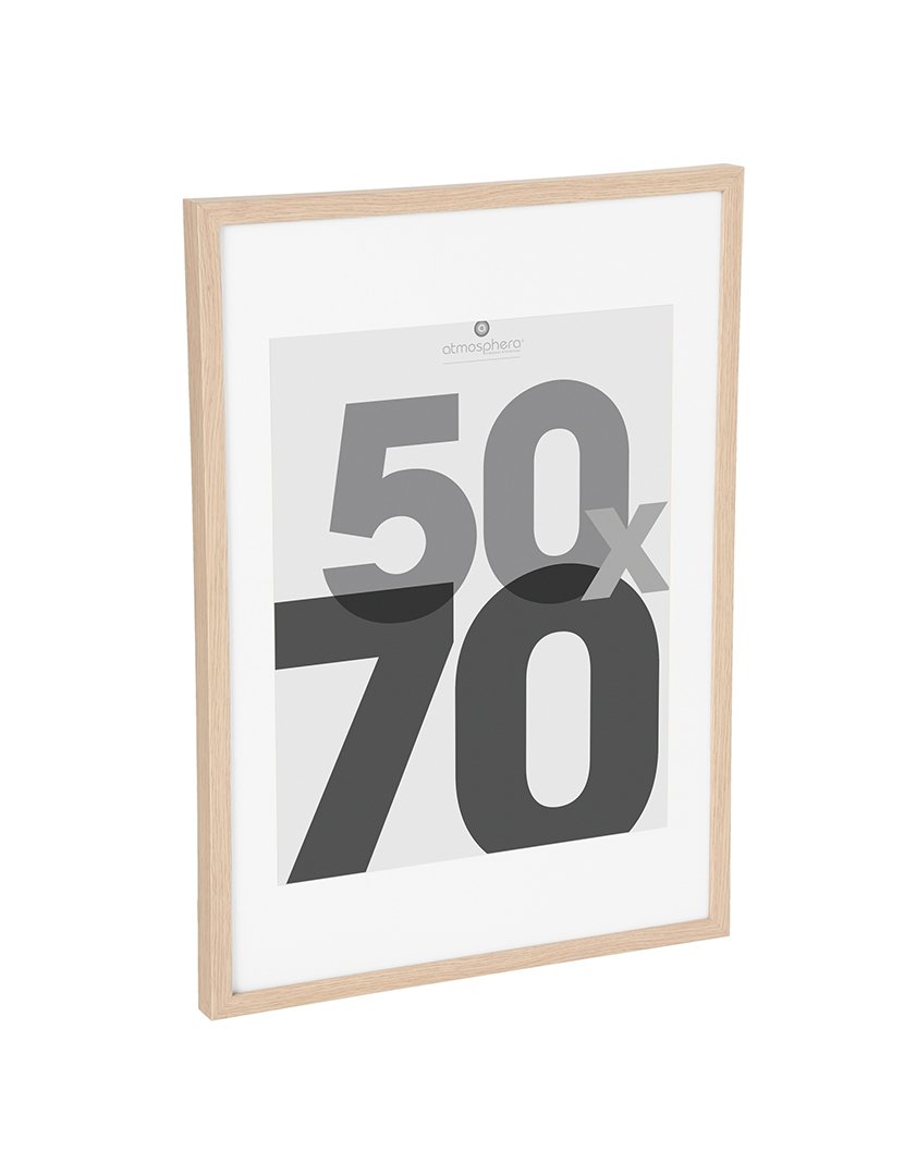 Moldura de madeira 50 x 70 cm