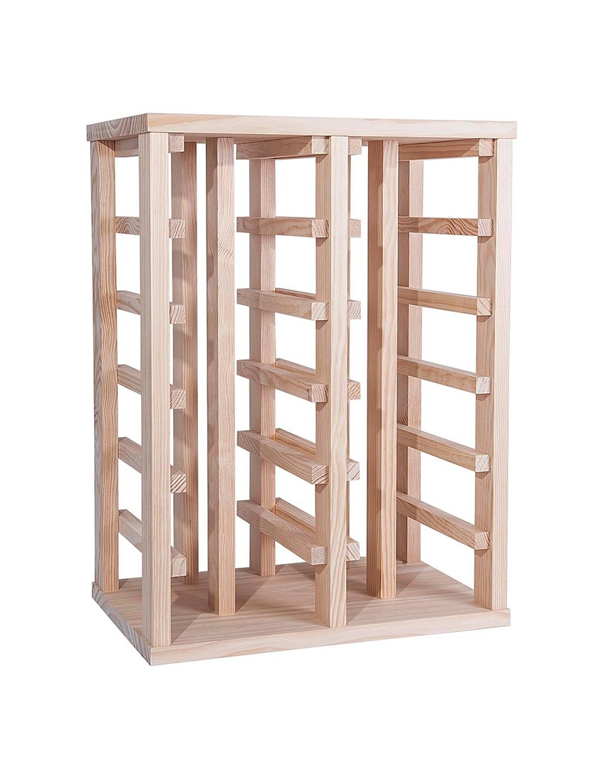 Adega de madeira 24 prateleiras