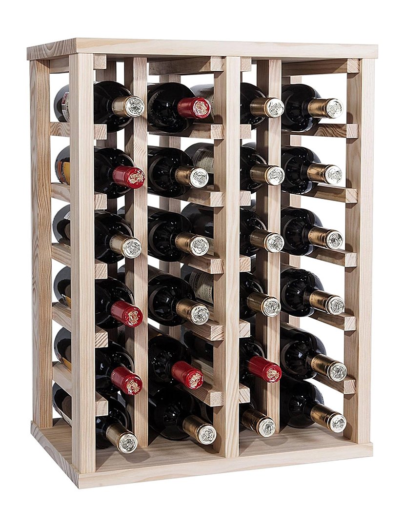 Adega de madeira 24 prateleiras