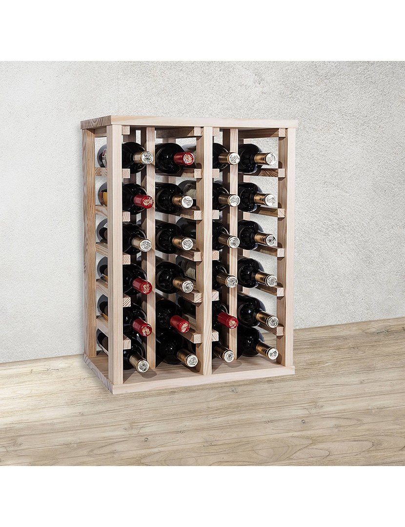 Adega de madeira 24 prateleiras