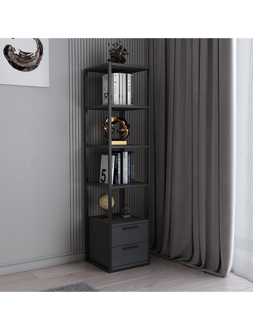 Estante em melamina Antracite