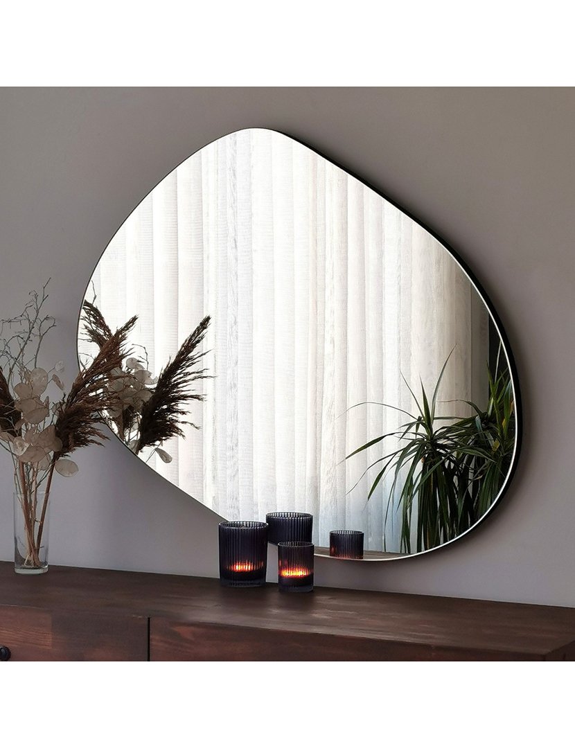 Espelho decorativo arredondado