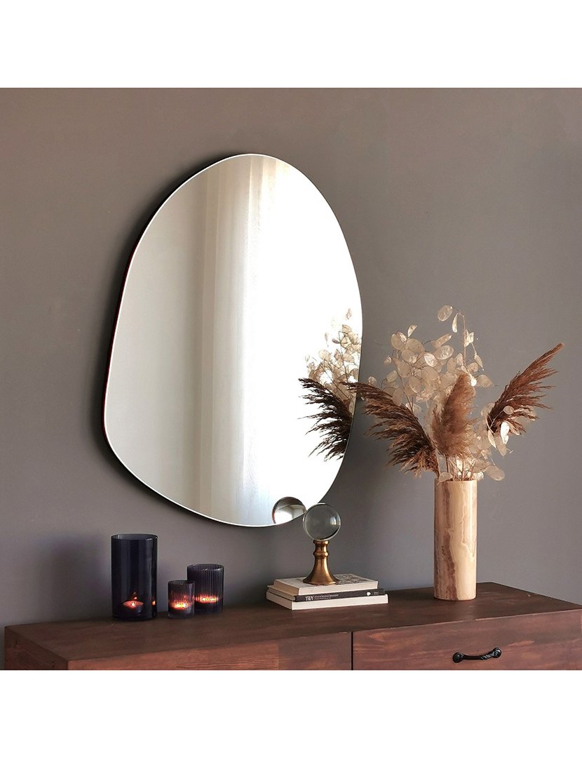 Espelho decorativo arredondado