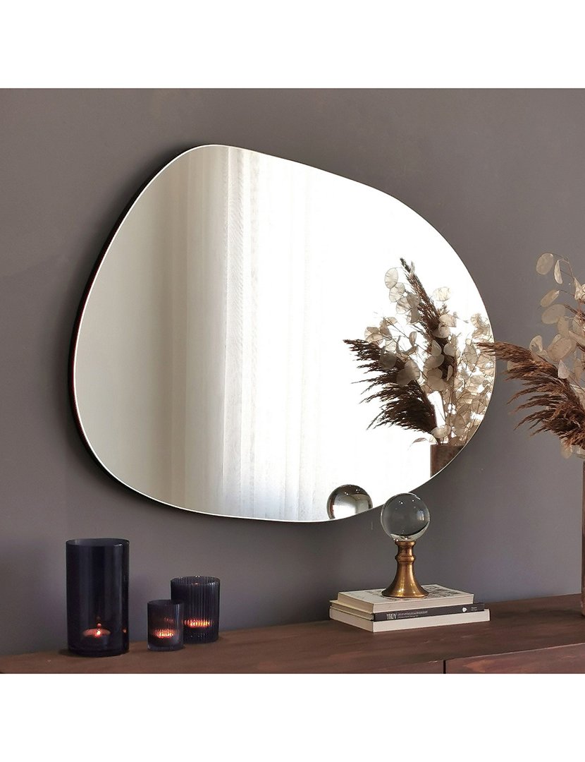 Espelho decorativo arredondado