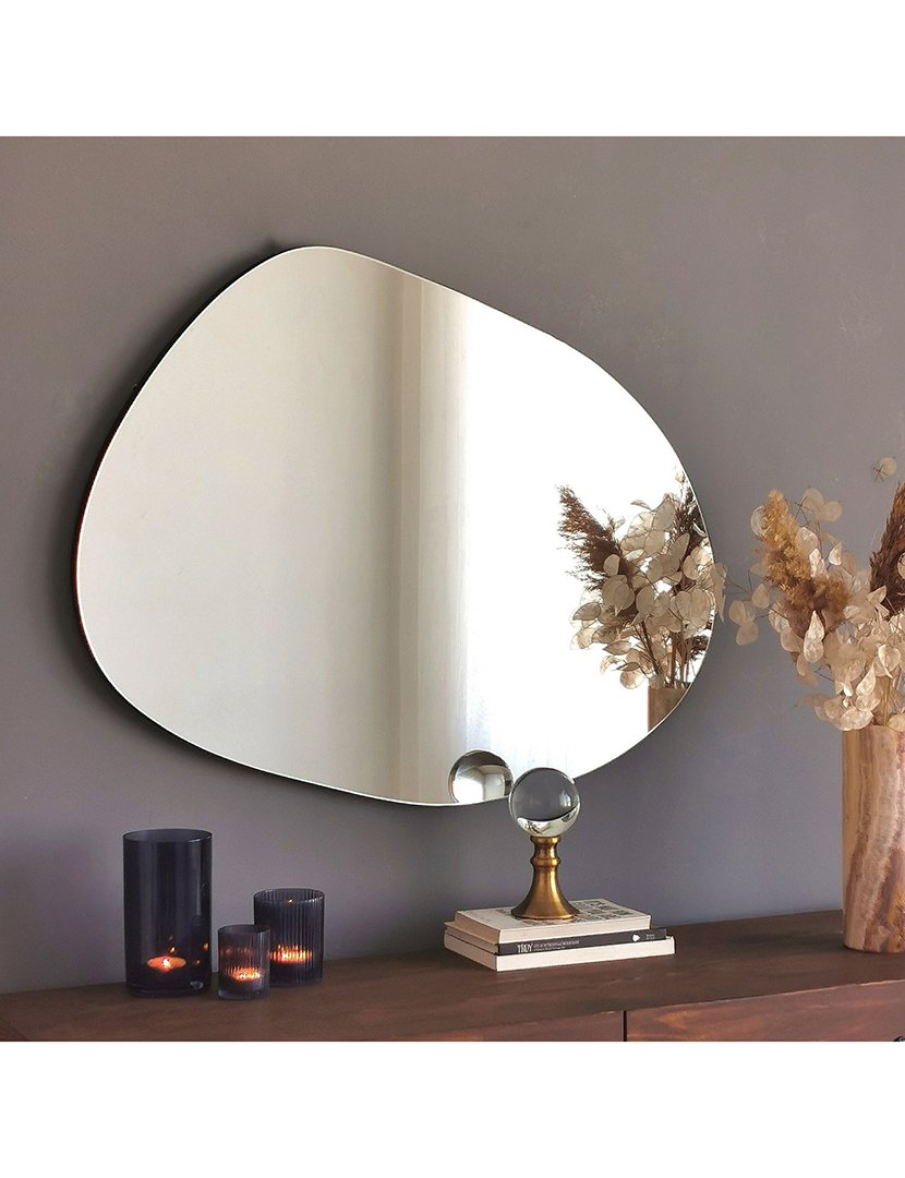 Espelho decorativo arredondado