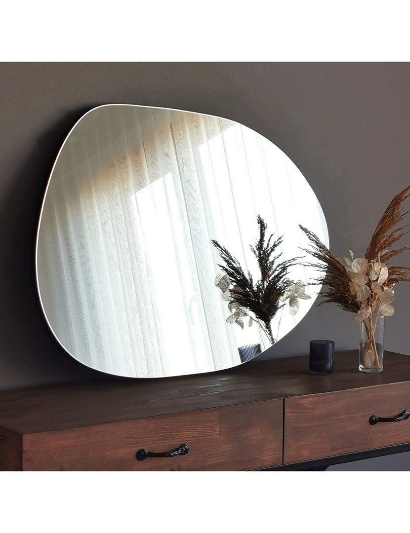 Espelho decorativo arredondado