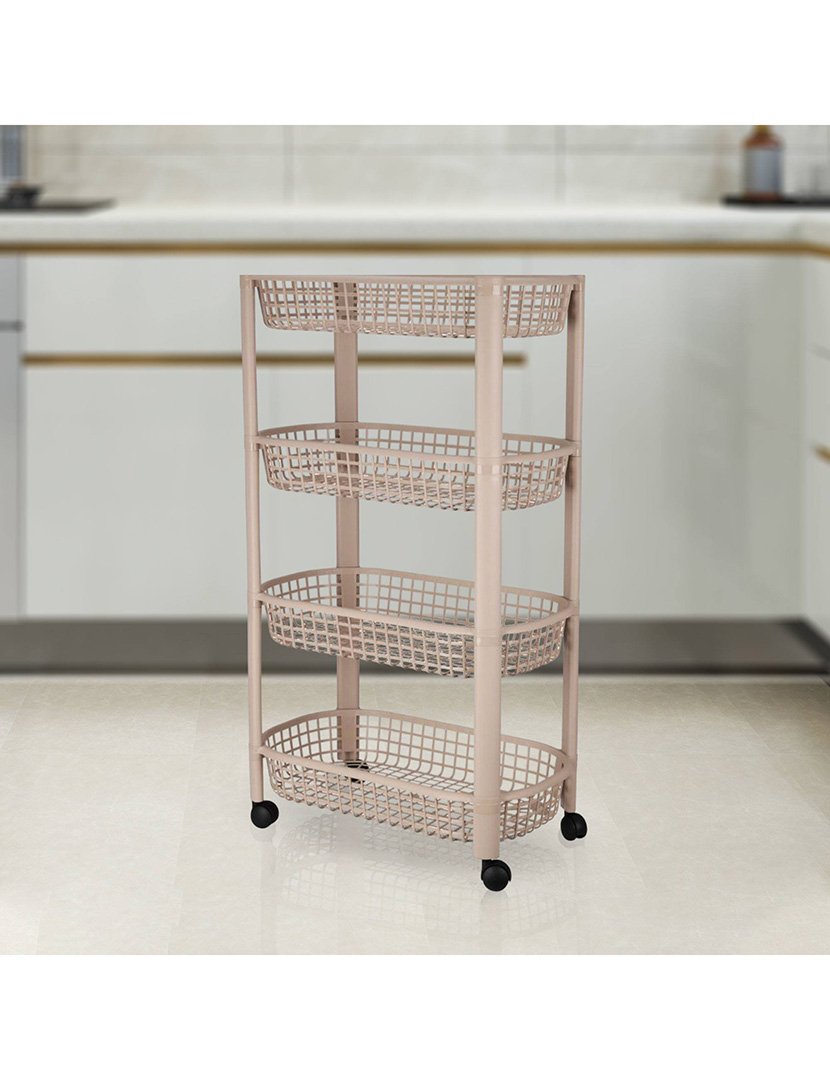 Carrinho de cozinha Bege