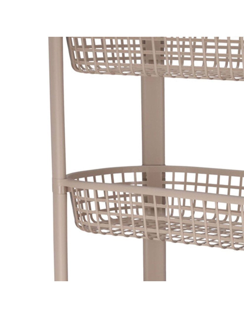 Carrinho de cozinha Bege