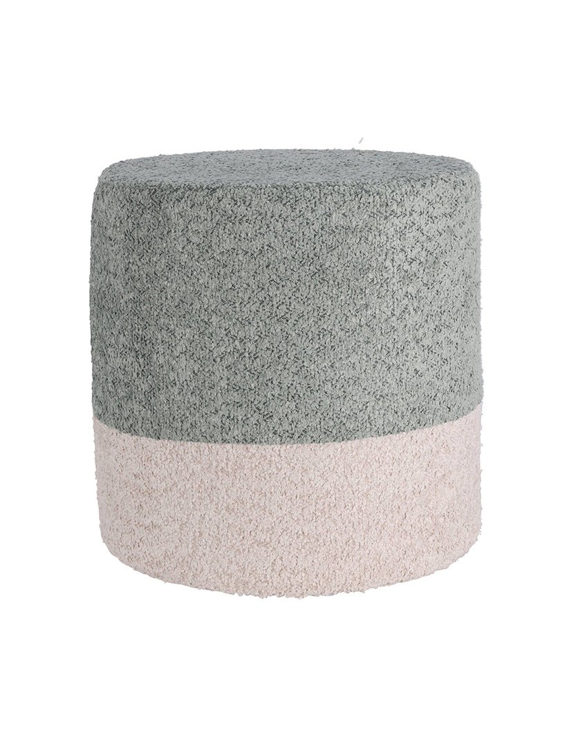 Banco 'Boucle' Bege-Azul