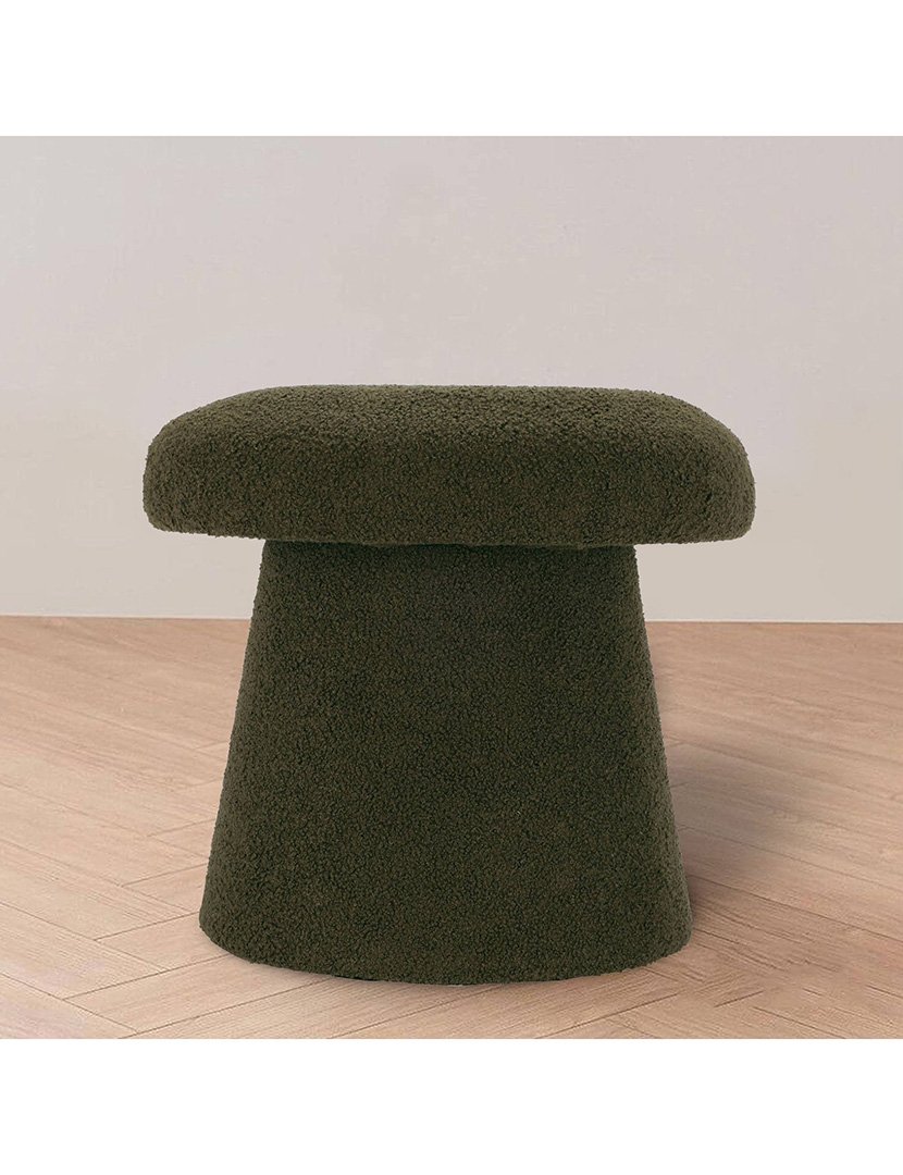 Tapete de seda Verde 'Teddy'