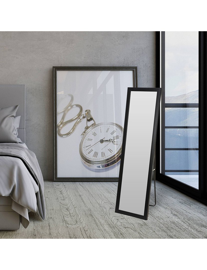 Espelho retangular de chão