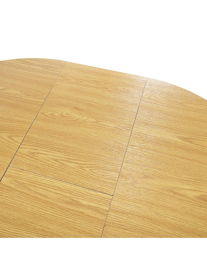 Mesa circular extensível Branco