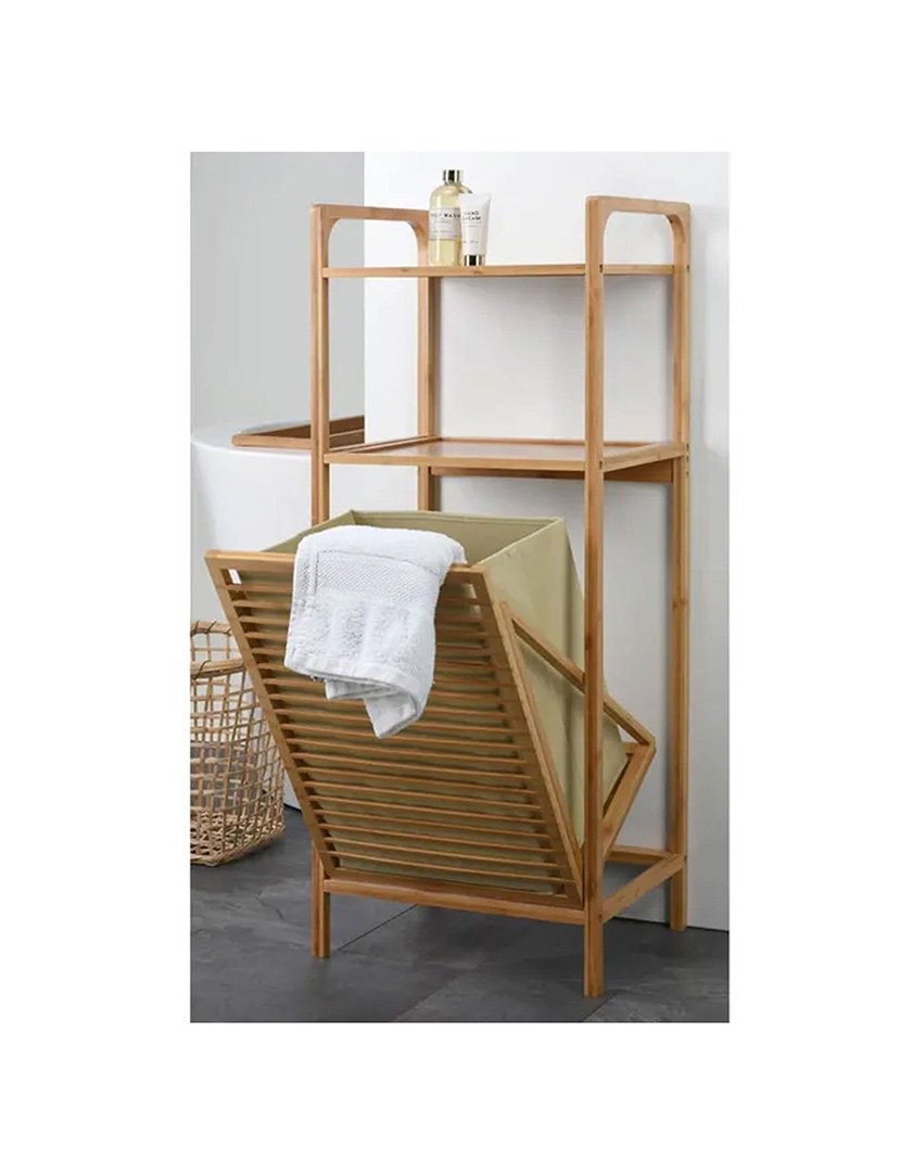 Prateleira Casa de Banho bambu