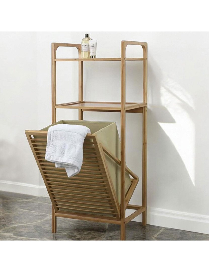 Prateleira Casa de Banho bambu