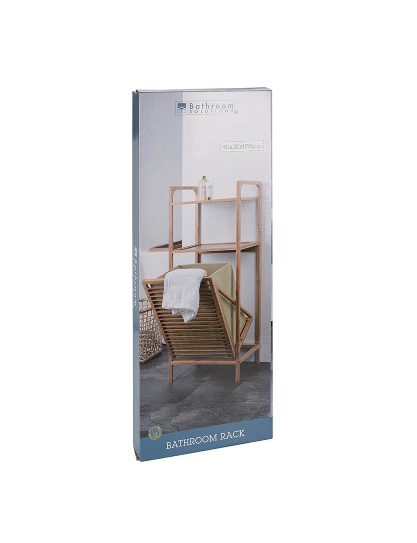 Prateleira Casa de Banho bambu