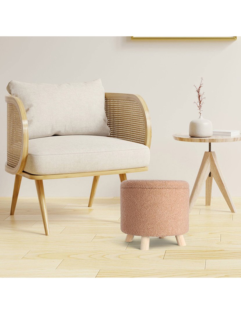 Banco de armazenamento 18L Bege