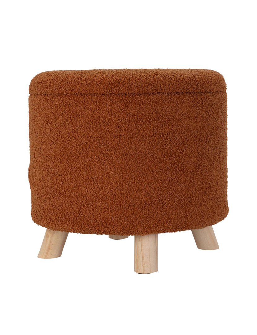 Banco de armazenamento 18L Castanho