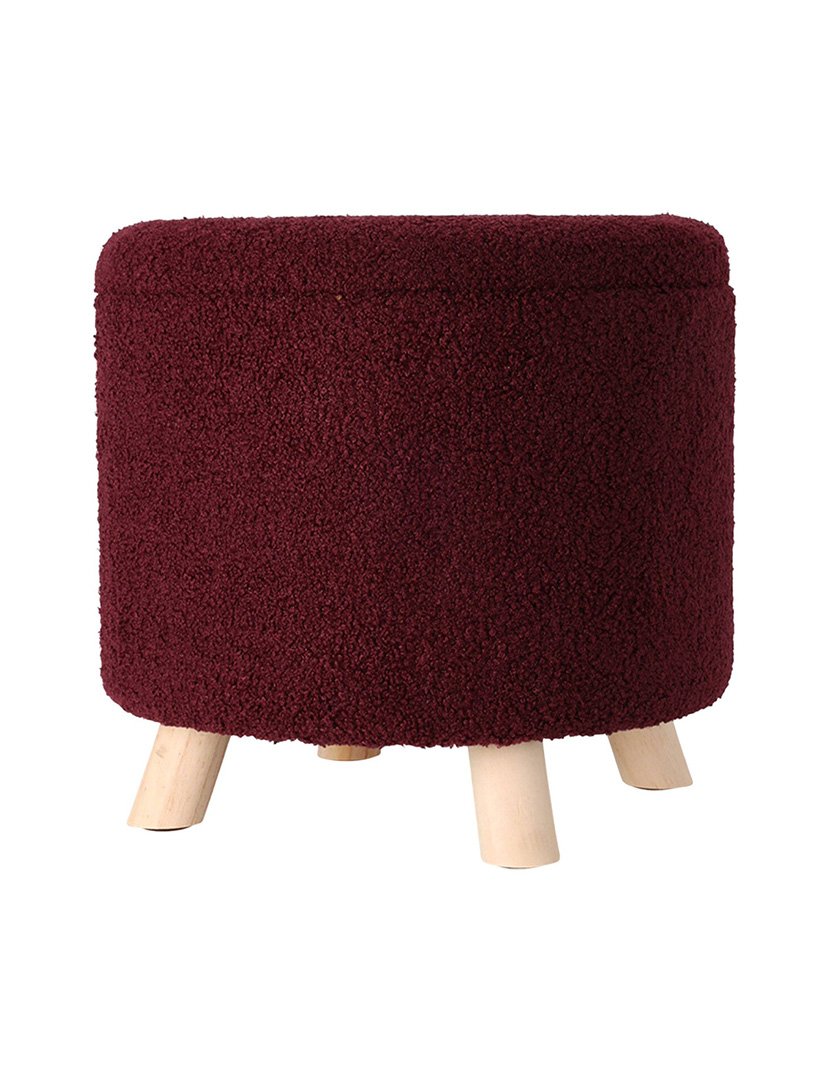 Banco de armazenamento 18L Bordô