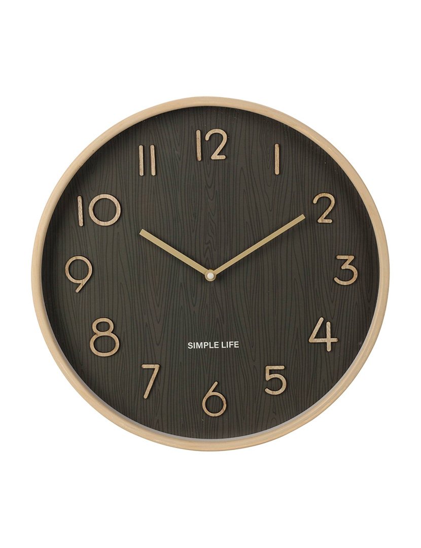 Relógio de Parede Madeira Castanho