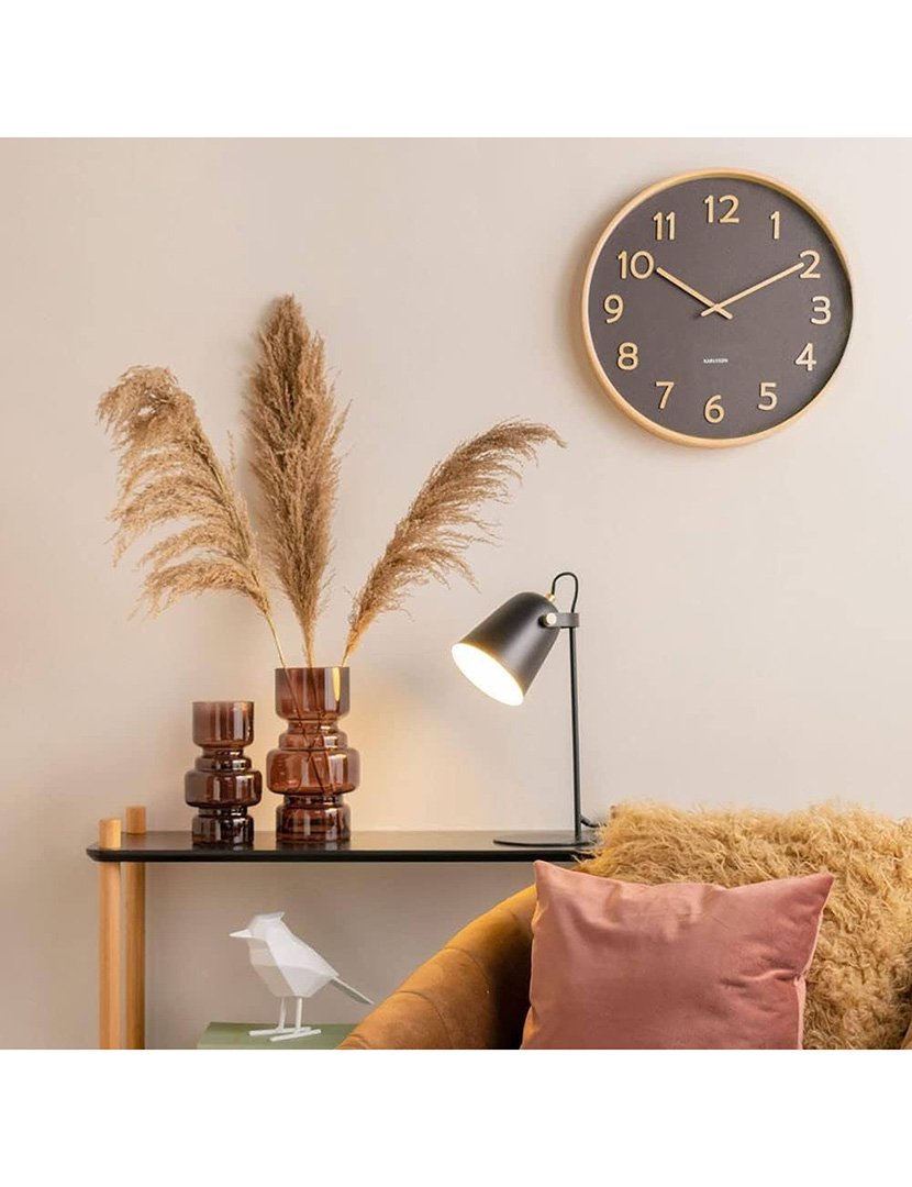 Relógio de Parede Madeira Castanho