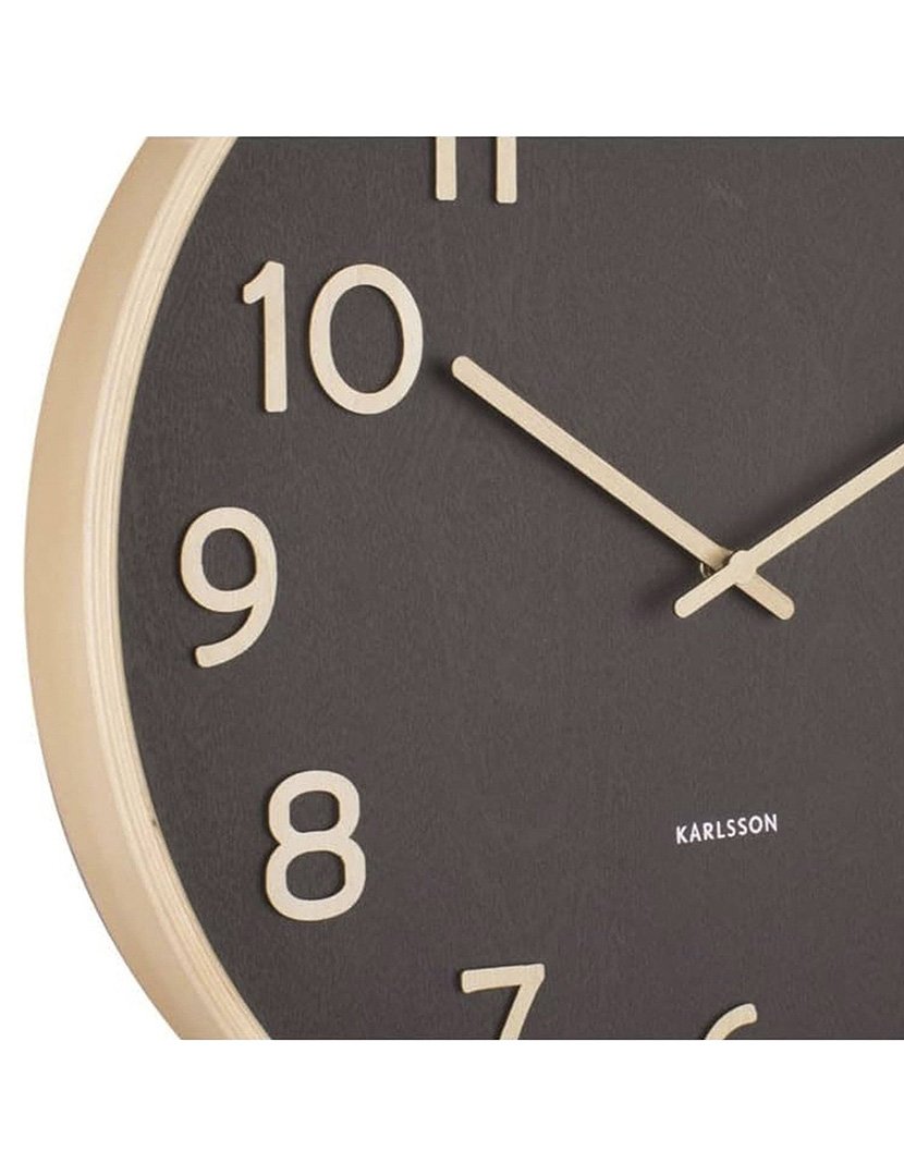 Relógio de Parede Madeira Castanho