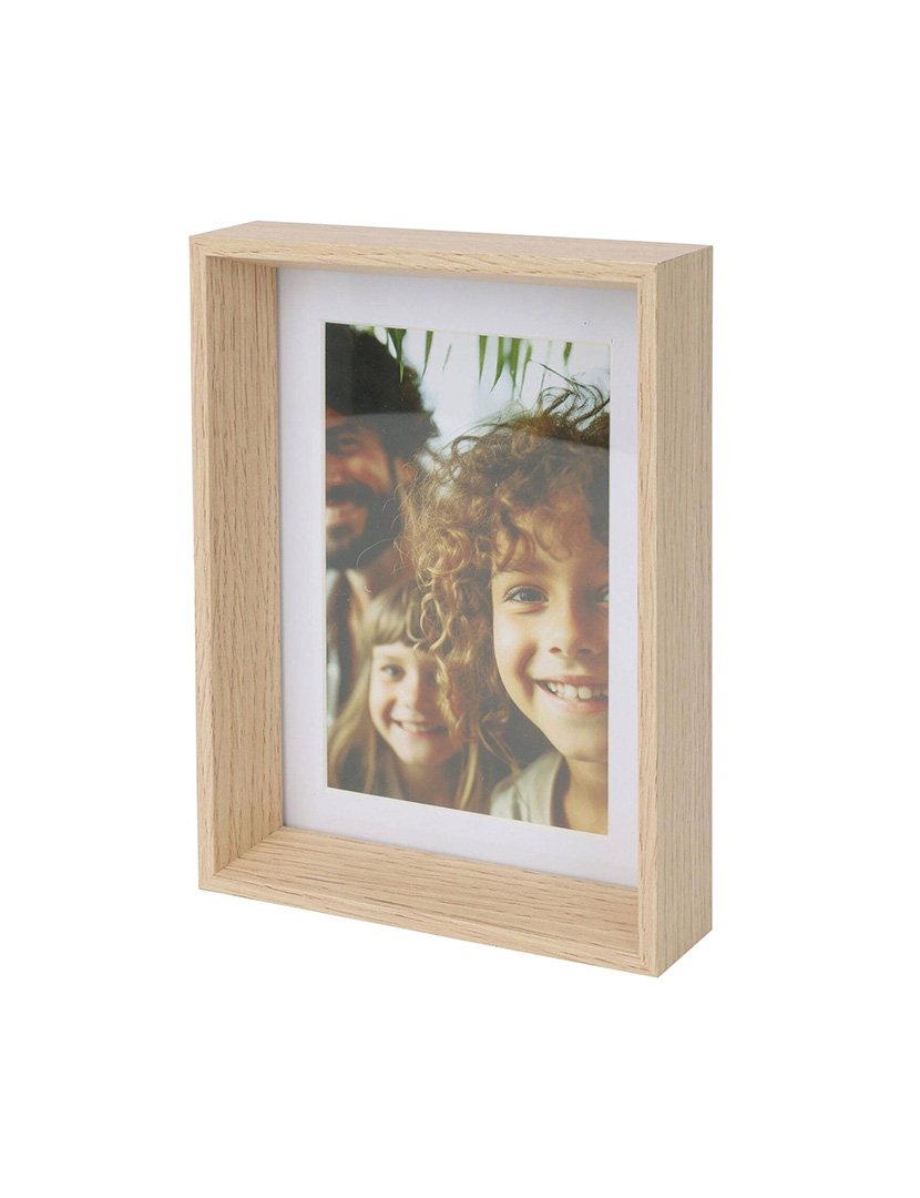 Moldura para fotos em MDF e vidro 15x 4x20cm