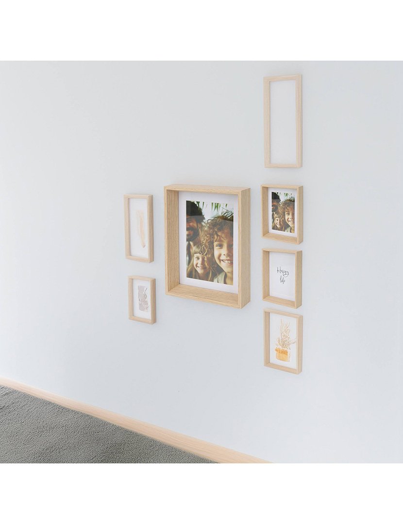 Moldura para fotos em MDF e vidro 15x 4x20cm