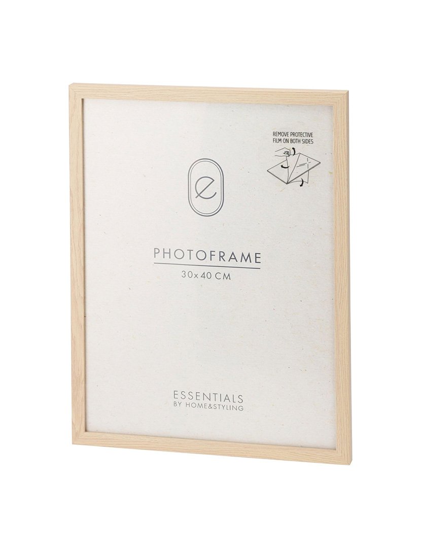 Porta-retratos em MDF com tampa de vidro