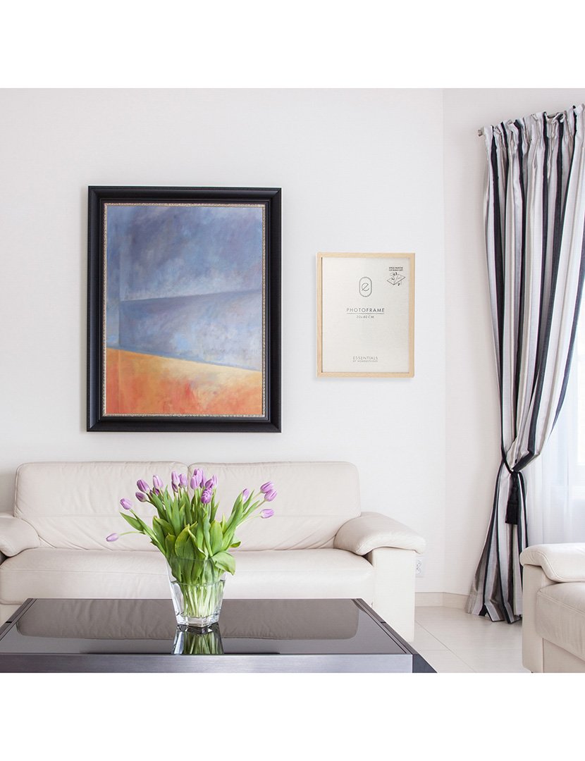 Porta-retratos em MDF com tampa de vidro