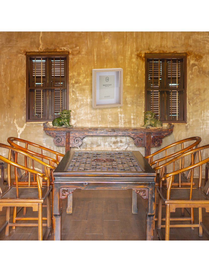 Porta-retratos Madeira