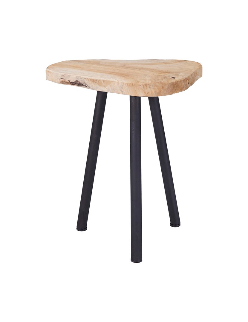 Mesa lateral removível metal Preto