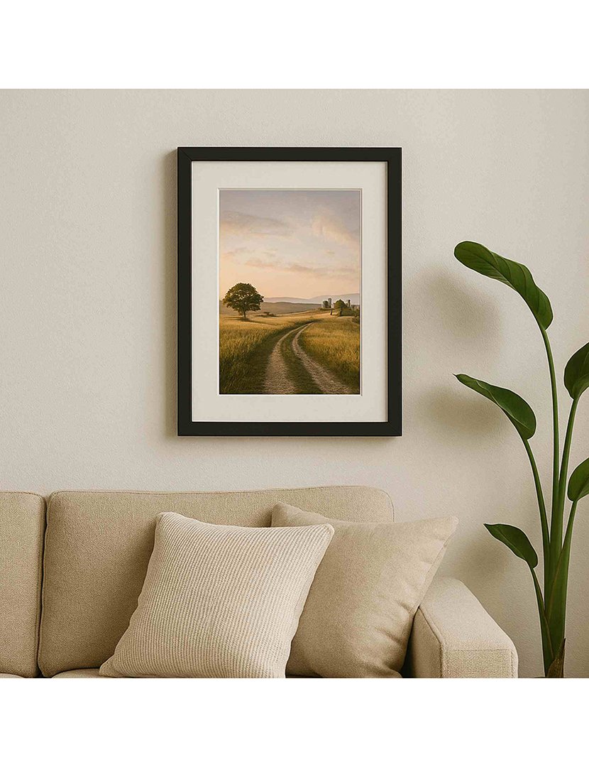 Porta-retratos Preto 'Manu'