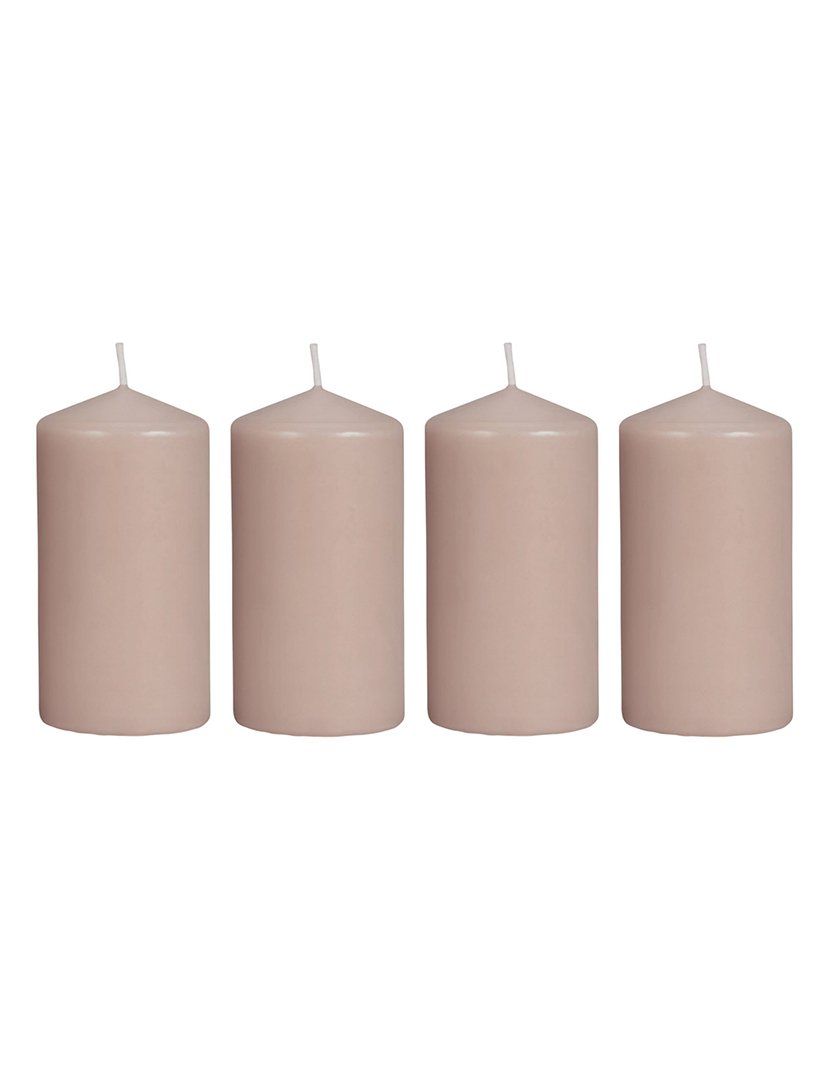 Conjunto de 4 velas Areia