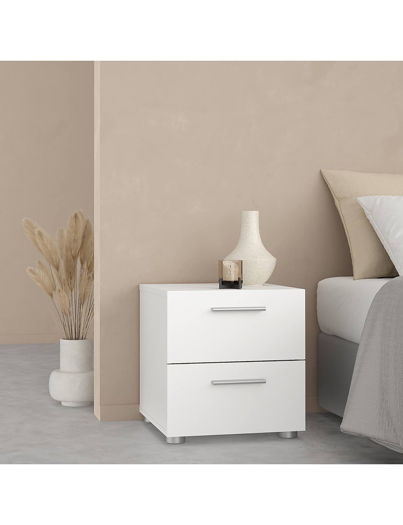 Mesa de cabeceira Segre Branca