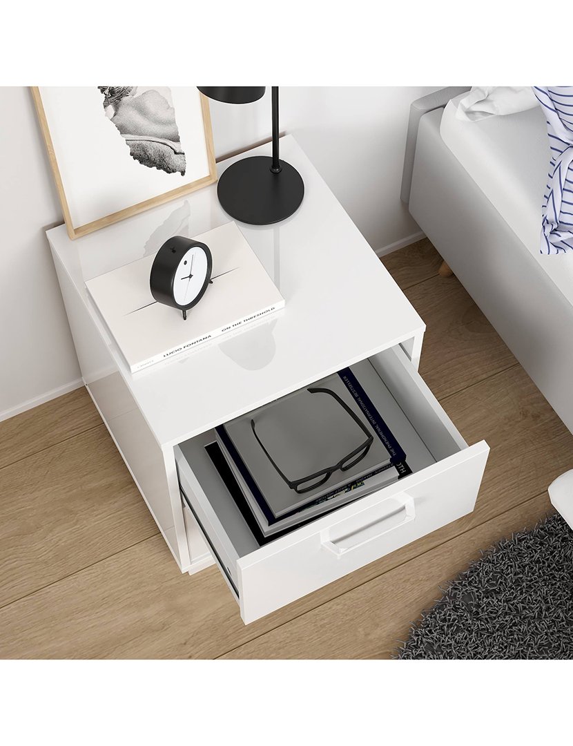 Mesa de cabeceira Eria Branca